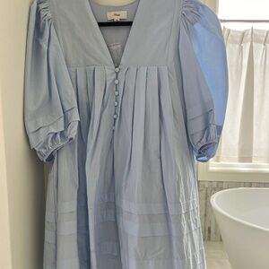 Light powder blue dress - size m